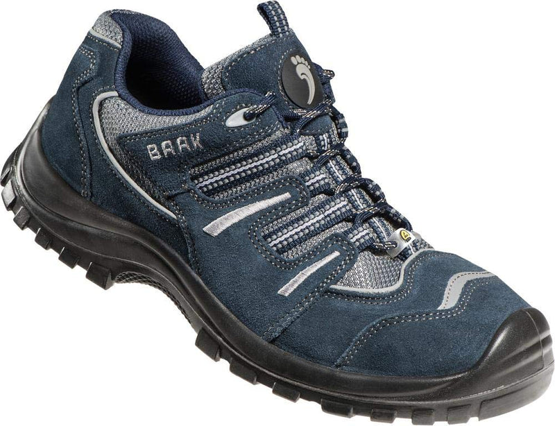 BAAK Sicherheitsschuhe Paul Sports S1P, ESD Halbschuhe, Grösse 42, blau, 7003 42 EU, 42 EU