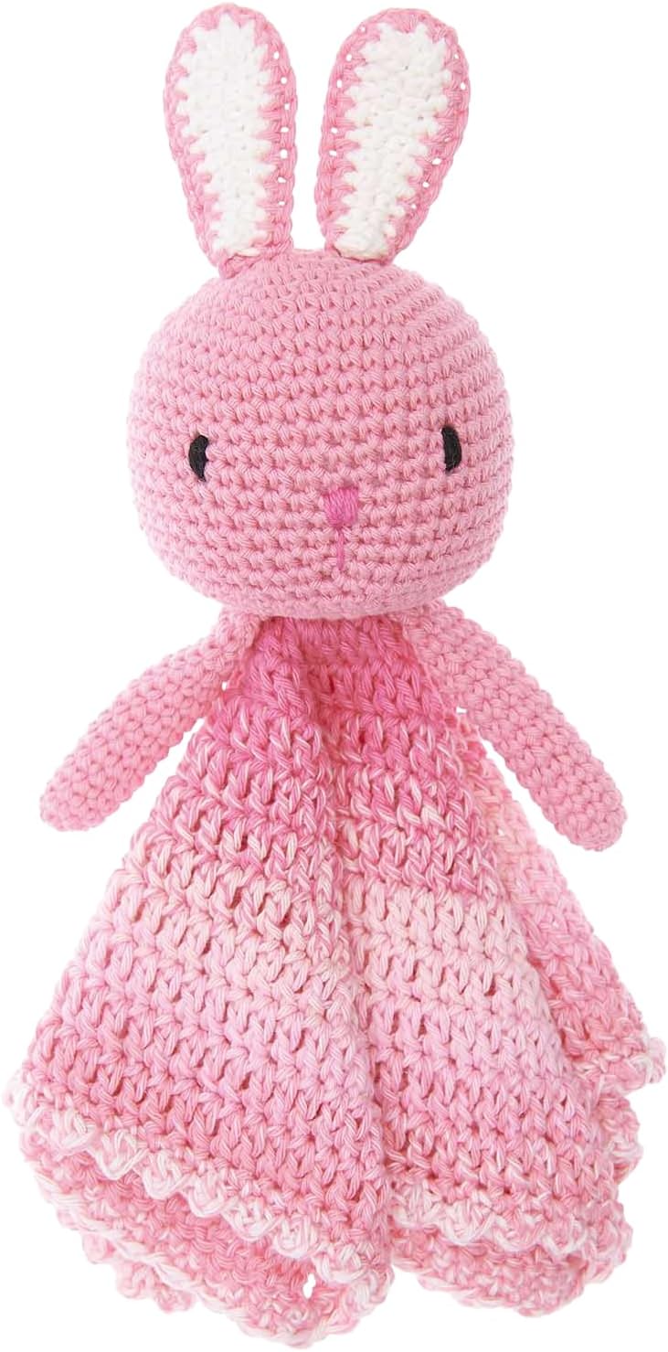 Ricorumi Häkel-Set "Baby Blankies - Hase", mit Füllwatte, Hase