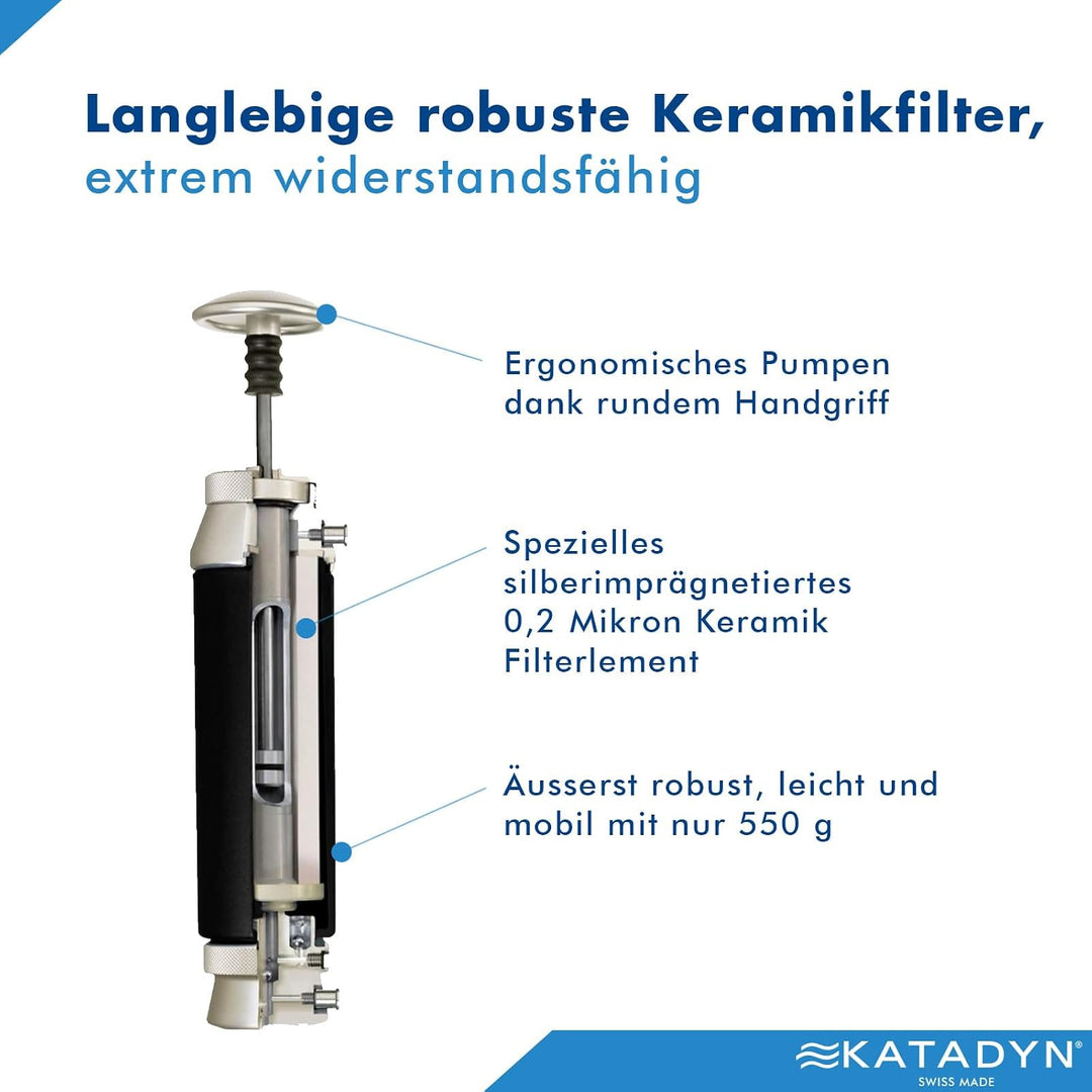 Katadyn 2010000 Wasserfilter Pocket Filter