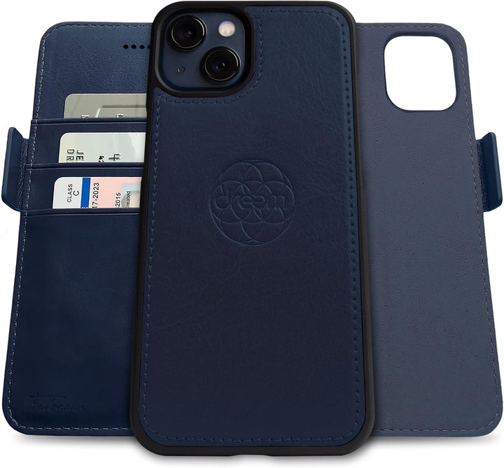 Dreem Fibonacci iPhone 13 Mini Brieftaschen-Etui / 2-in-1 stossfestes Etui und abnehmbares Folio aus