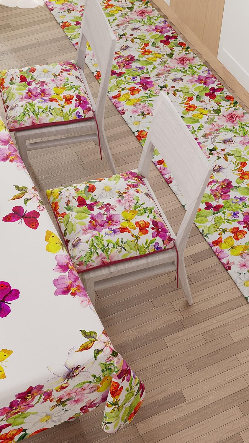 PETTI Artigiani Italiani Teppich für Küche 52x140 cm Farfalle, 52x140 cm Farfalle