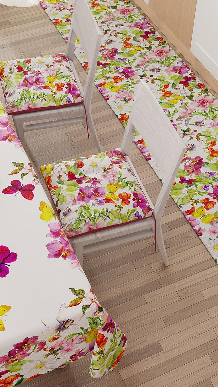 PETTI Artigiani Italiani Teppich für Küche 52x140 cm Farfalle, 52x140 cm Farfalle
