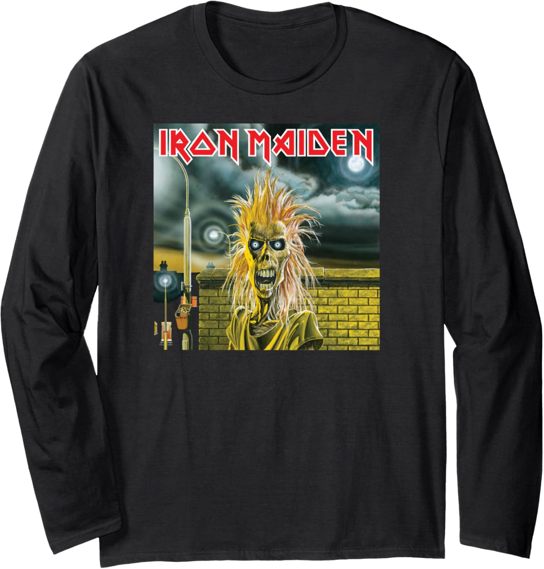 Iron Maiden - First Album Cover Langarmshirt