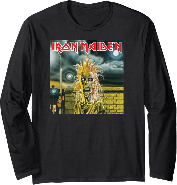 Iron Maiden - First Album Cover Langarmshirt