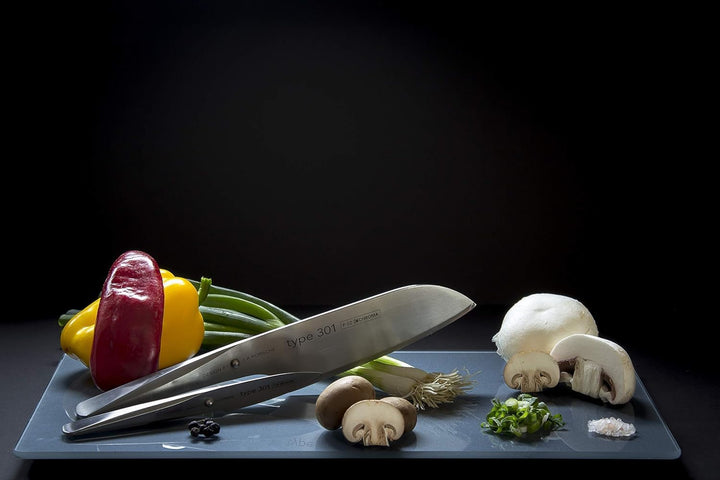 Chroma Messer-Set Type 301, P-29 (P-02, P-09) Schälmesser mit 7,7 cm Klinge + Extra scharfes Santoku