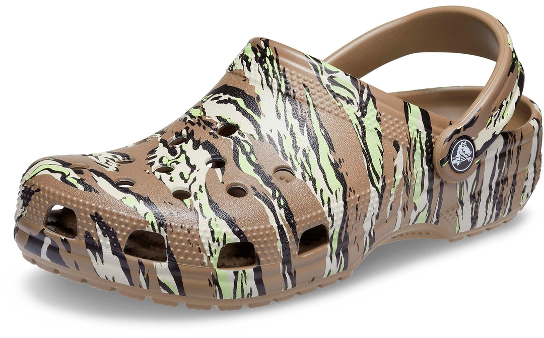 Crocs Unisex Classic Clogs 34/36 EU Khaki, 34/36 EU Khaki