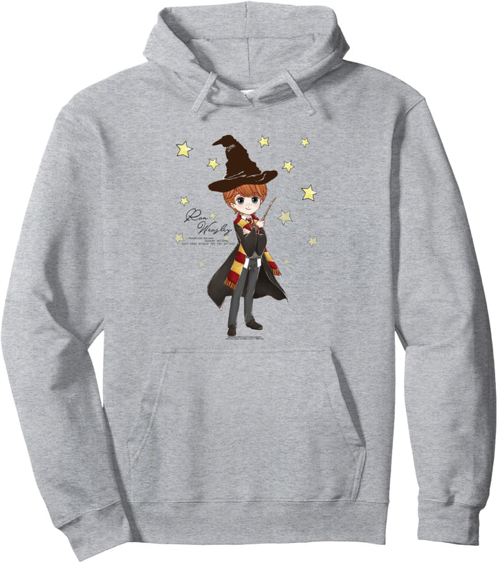 Harry Potter Ron Weasley Quote and Stars Pullover Hoodie