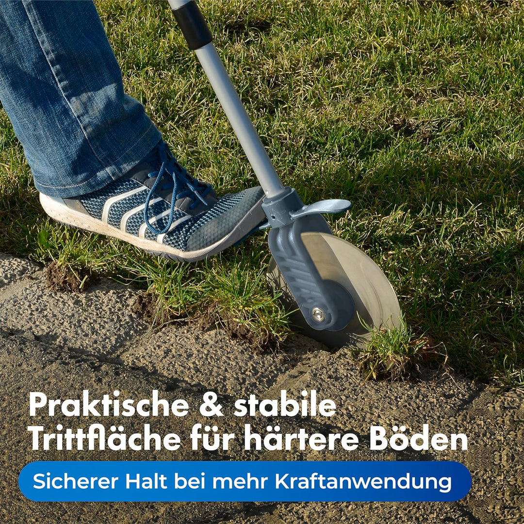 Maximex Rasenkanten-Roller Cut, Rasenkantenschneider mit Schnittschutz