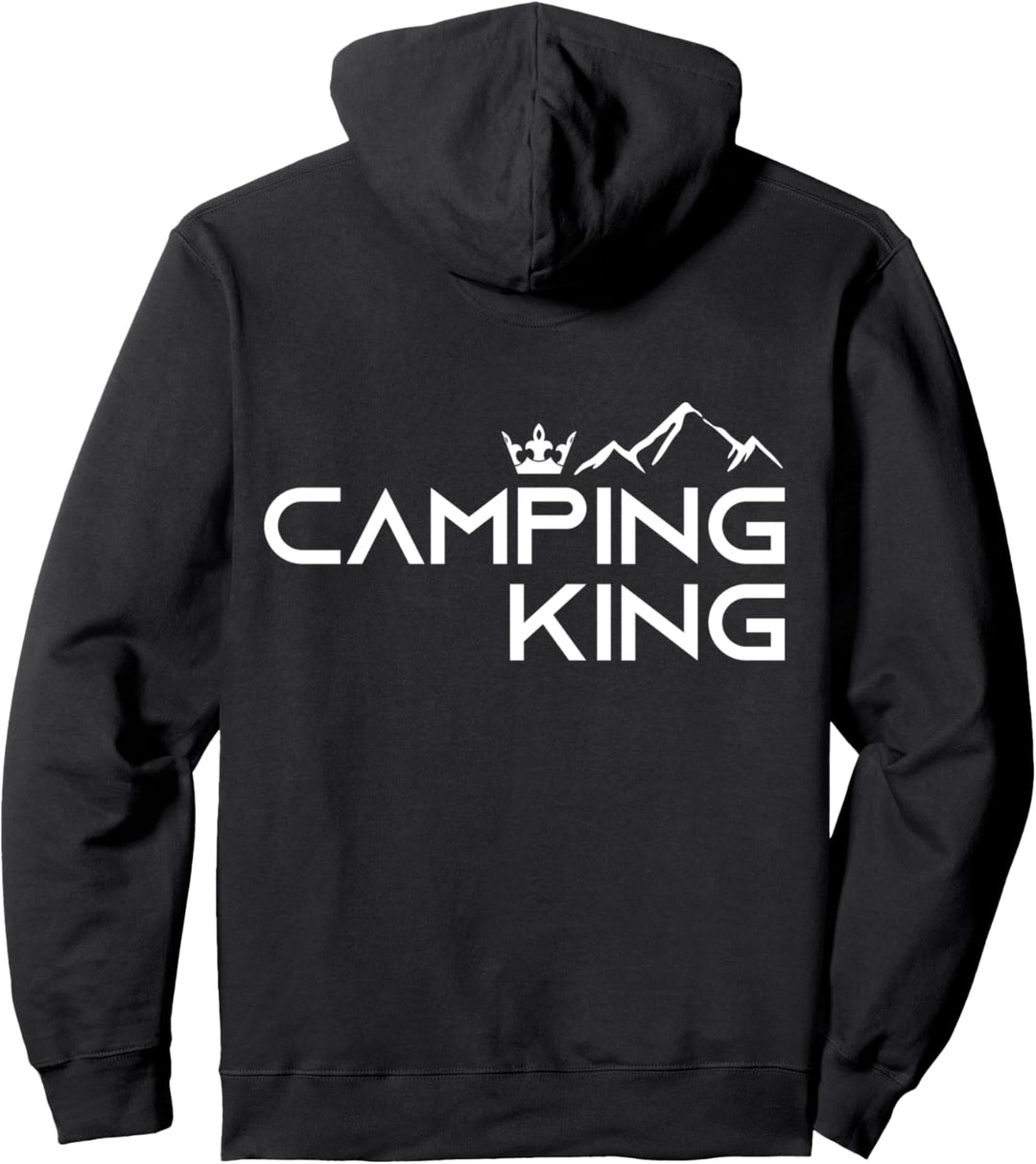 Camping King Krone Berge Wohnmobil Zelt König Pullover Hoodie
