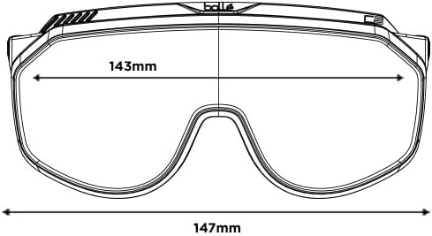Bollé – Chronoshield, Sonnenbrille, Unisex, Erwachsene Erwachsene L, Erwachsene L