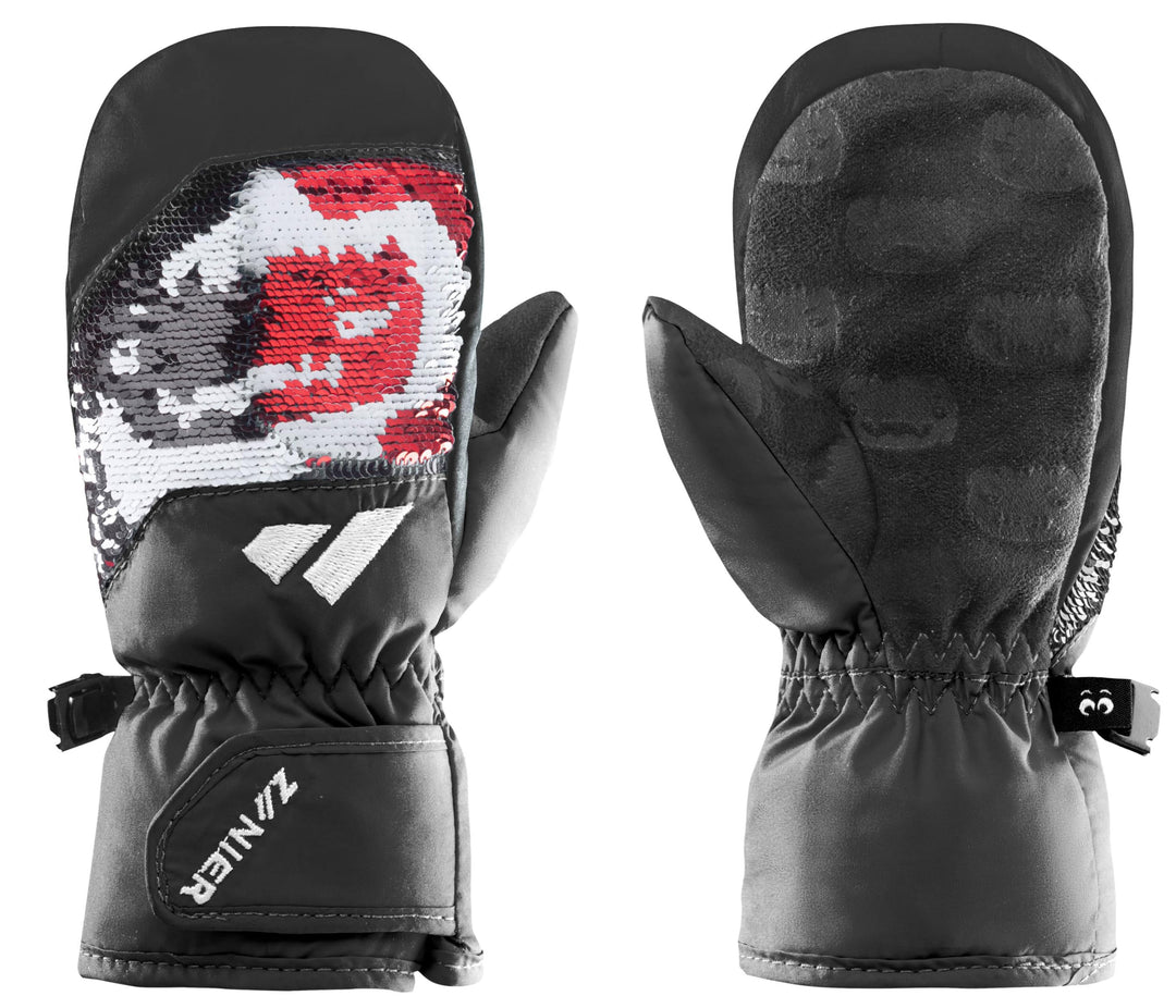 Zanier-Kinder-Fäustlinge-GRUMPY.STX MITTEN 2 Schwarz, 2 Schwarz