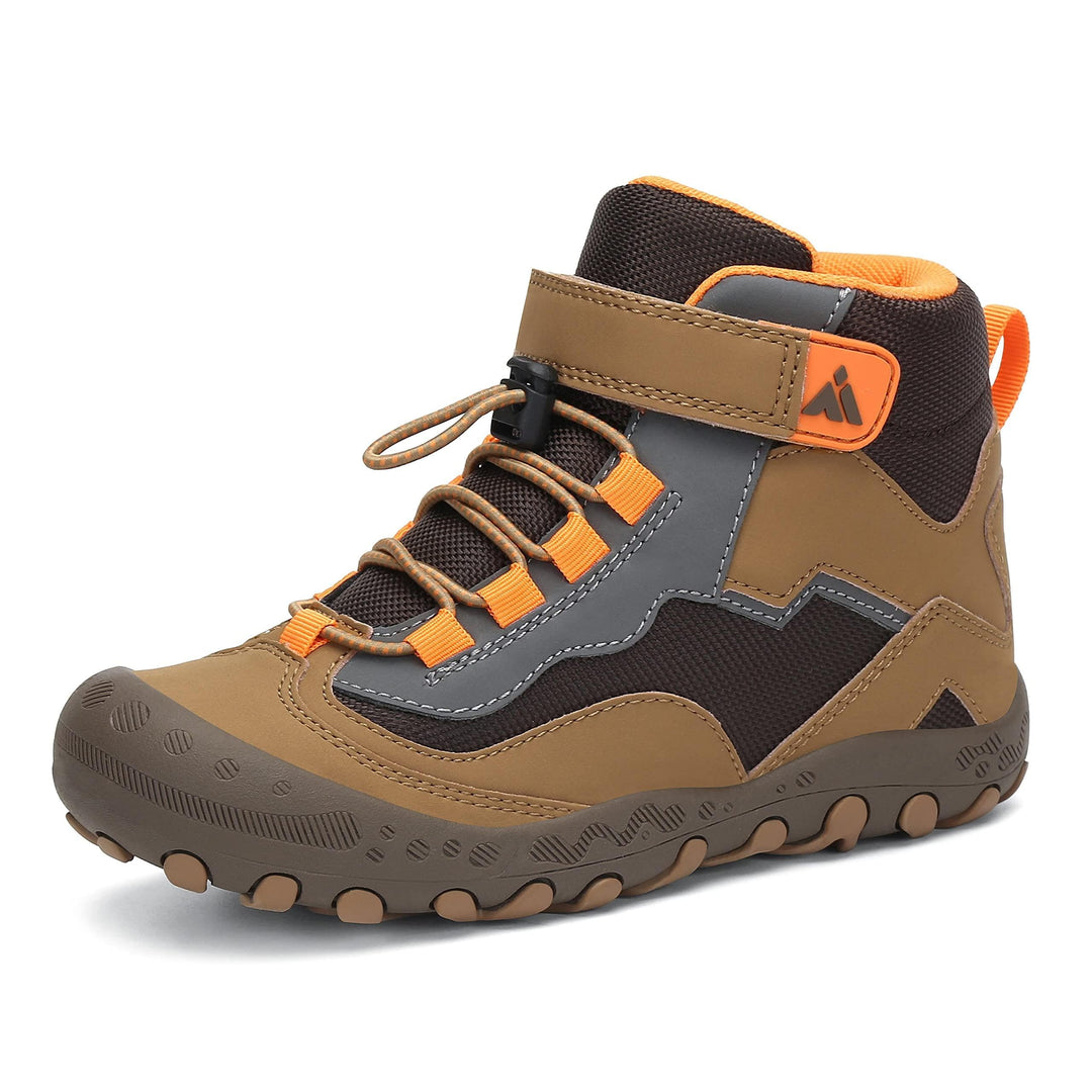 Mishansha Kinder Wanderschuhe rutschfest Leicht Trekking Wanderstiefel für Jungen Mädchen Gr.24-38 B
