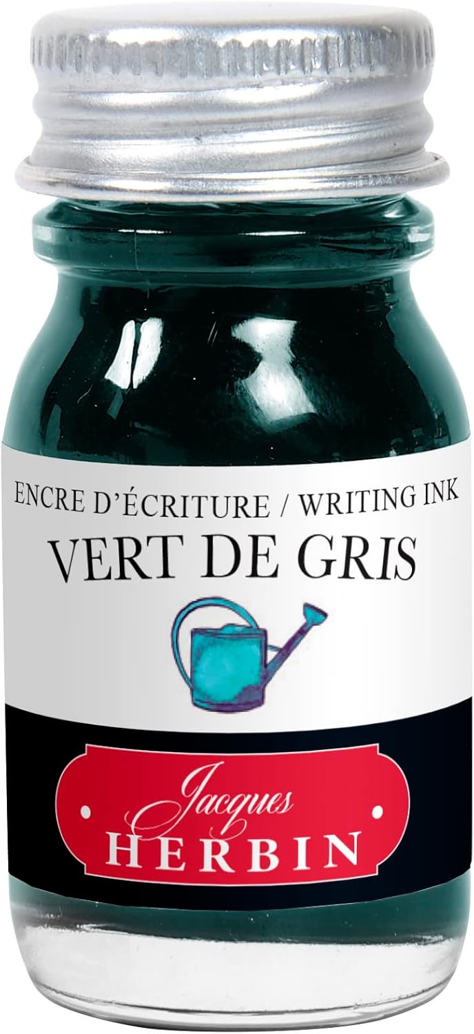 J.Herbin 18504T Tintenset mit 5 Tintenflakons (10ml, ideal für Zeichnen und Kalligraphie, Winter) 1