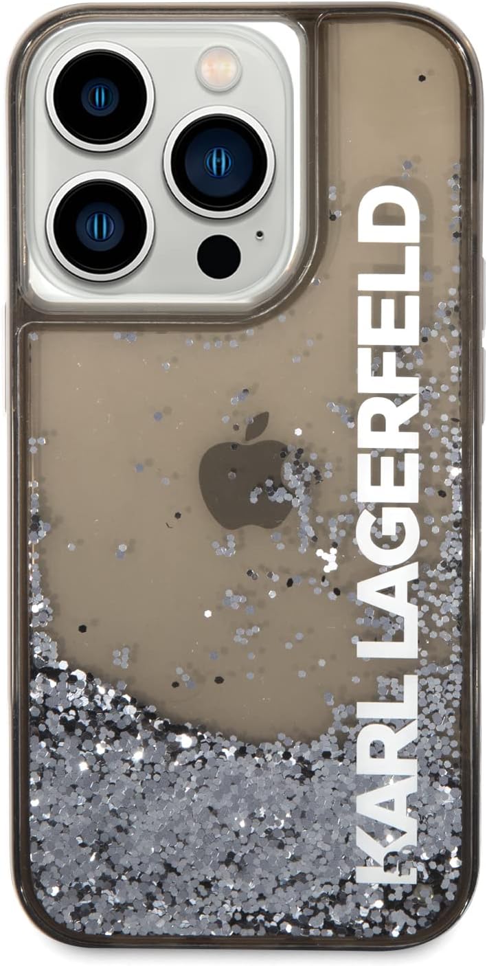 KARL LAGERFELD KLHCP14XLCKVK Hülle für iPhone 14 Pro Max 6,7" Schwarz hardcase L