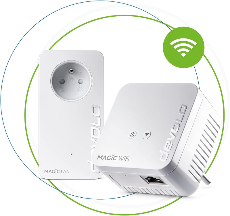 Devolo Magic 1 WiFi Mini weiss 1200 Mbps Magic 1 Mini 8562 (geeignet für Frankreich)