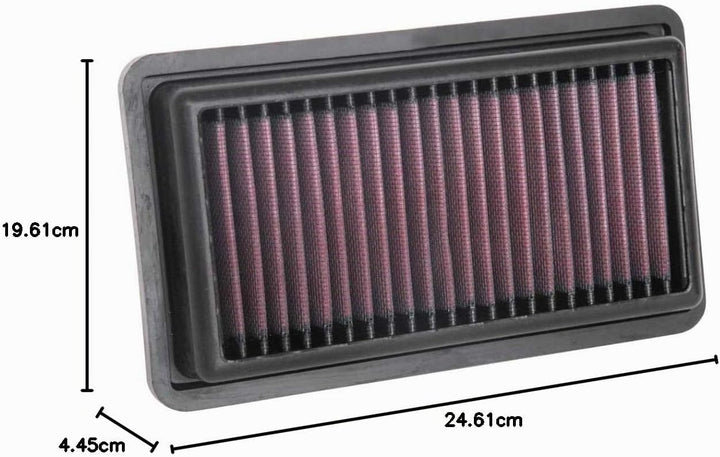 K&amp;N Luftfilter Micra K14 0.9/1.0/1.5 Turbo Diesel 2016-2018 (33-3082), Rot