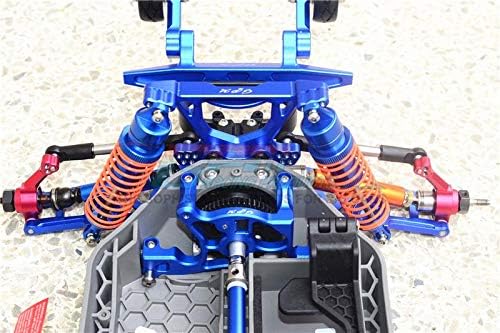 GPM for Traxxas Rustler 4X4 VXL (67076-4) Aluminum Rear Knuckle Arm - 2Pc Set Orange