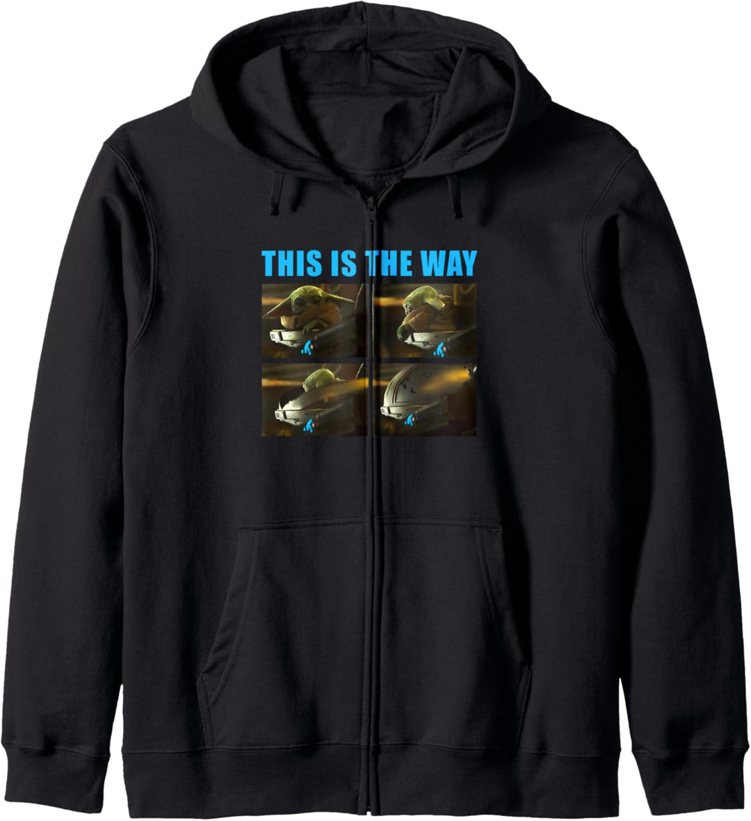 Star Wars: The Mandalorian The Child This Is The Way Panels Kapuzenjacke
