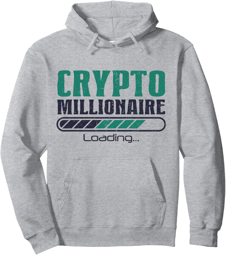 Krypto Millionär Lustig Bitcoin Krypto Kryptowährung Pullover Hoodie