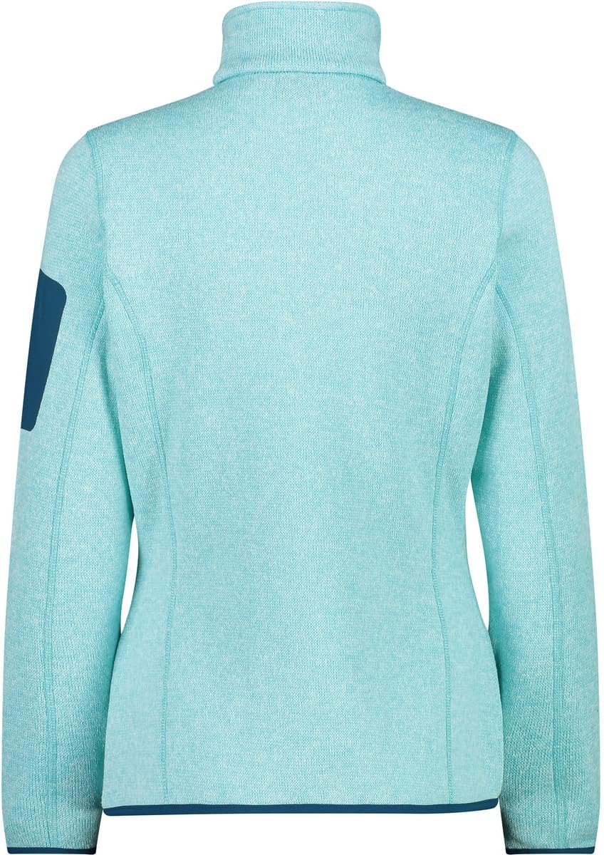 CMP Damen Fleecejacke Jacke D34 Wassertiefer See, D34 Wassertiefer See