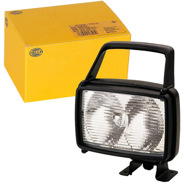HELLA - Halogen-Arbeitsscheinwerfer - Double-Beam - 12/24V - Schraubanschluss/Anbau - 4-Punkt Befest