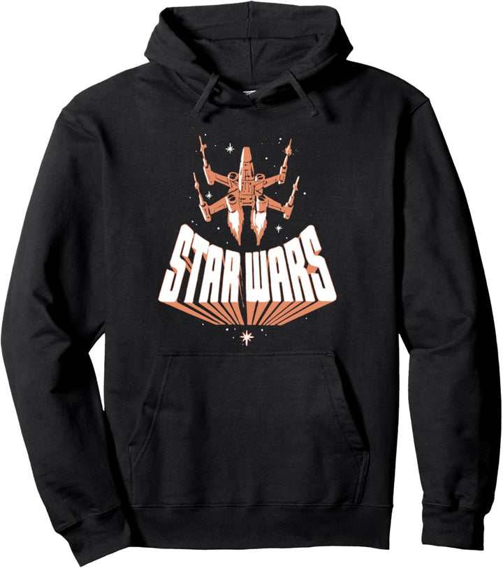 Star Wars X-Wing 3D Stretched Logo Pullover Hoodie