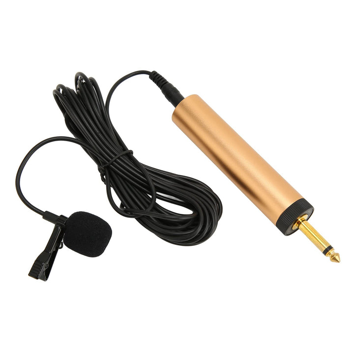 Kabelgebundenes Lavalier-Mikrofon, 3,5-mm-Kabel, 5 M/16,4 Fuss, Tragbares Omnidirektionales Kondensa