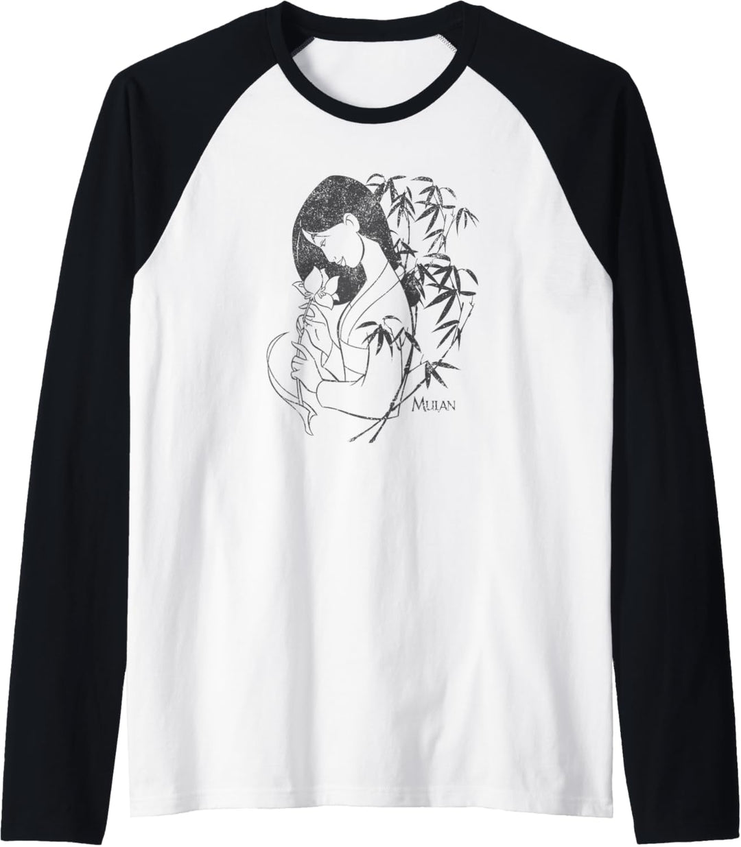 Disney Mulan Flower Raglan