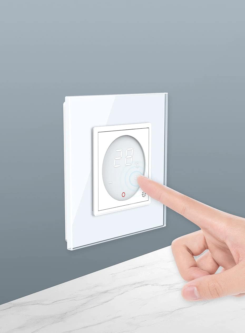 LIVOLO Digitales Touch Raumthermostat mit Bodenfühler/Temperaturfühler für Fussboden/Elektroheizung