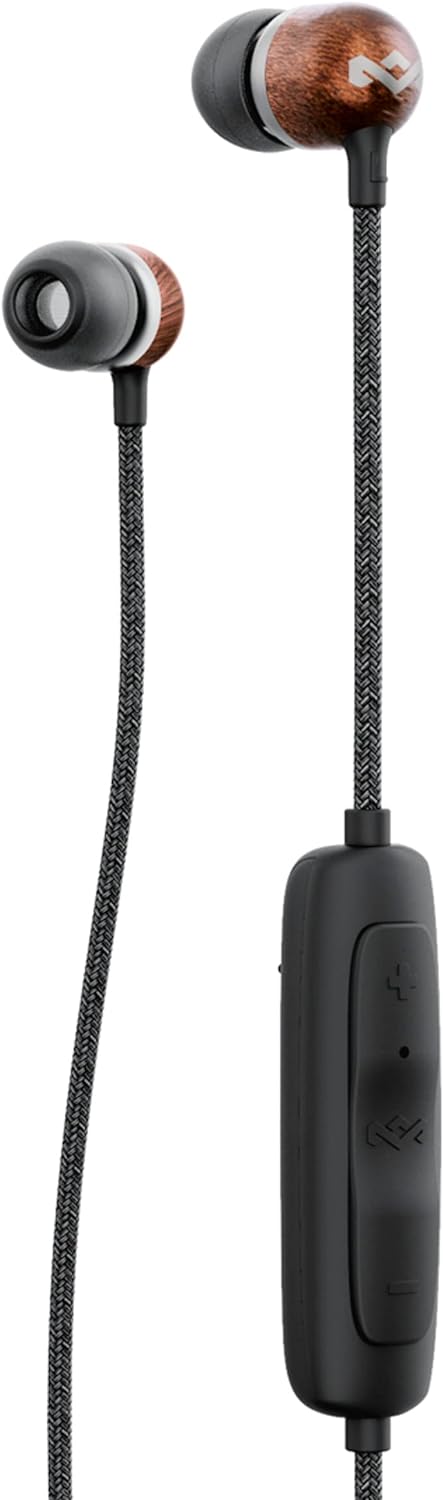 House of Marley Smile Jamaika Wireless 2 In-Ear-Kopfhörer - Geräuschisolierende Bluetooth-Kopfhörer,