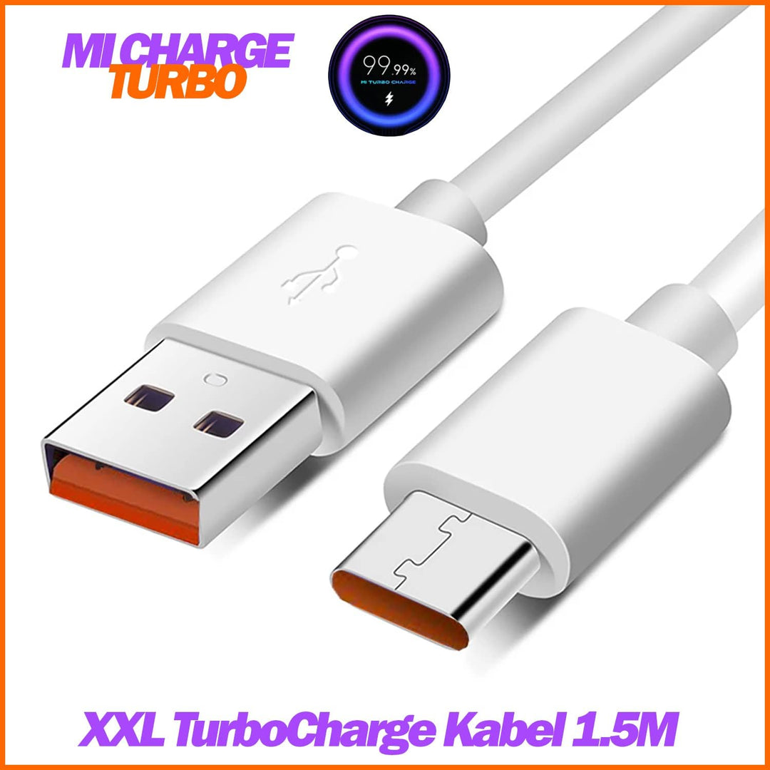33W TURBOCHARGE Ladegerät MDY-11-EZ für Original Xiaomi Netzteil 6A USB C 1.5 Meter Ladekabel Adapte