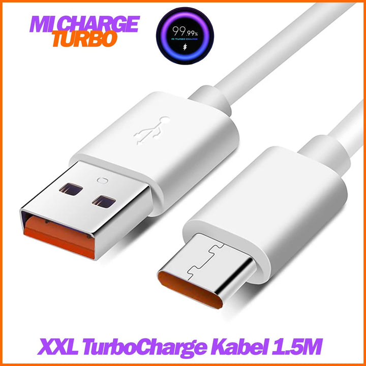 33W TURBOCHARGE Ladegerät MDY-11-EZ für Original Xiaomi Netzteil 6A USB C 1.5 Meter Ladekabel Adapte
