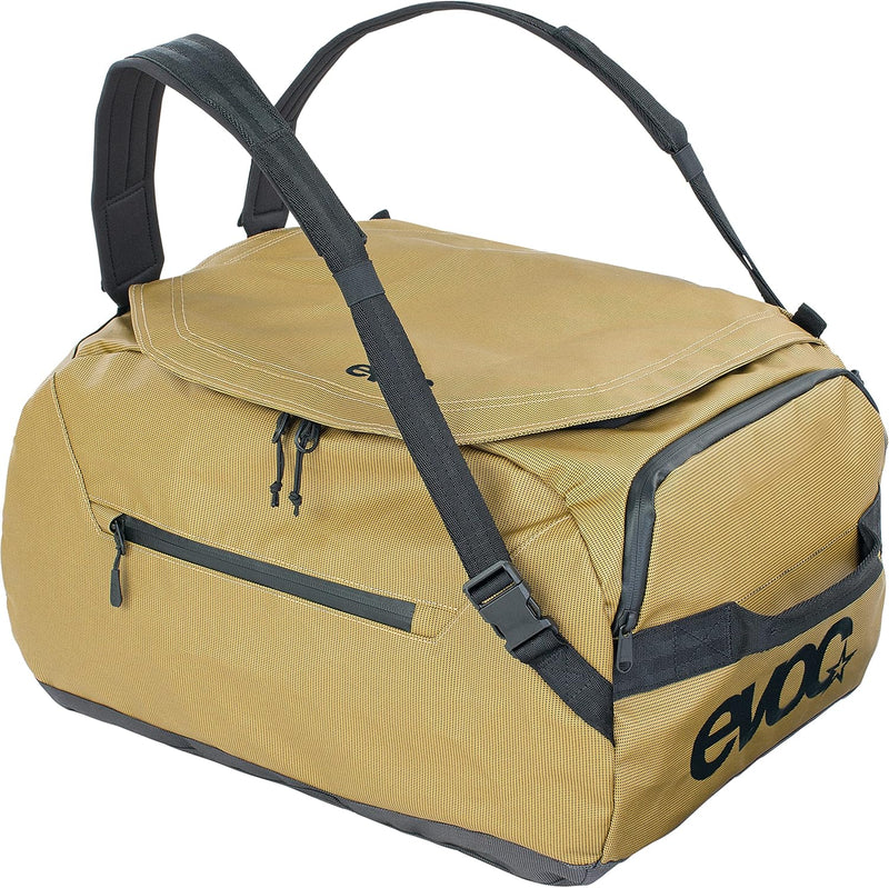 EVOC DUFFLE BAG Wasserfeste Reise- und Ausrüstungstasche (Travel Bag, abnehmbarer Tragegurt, separat