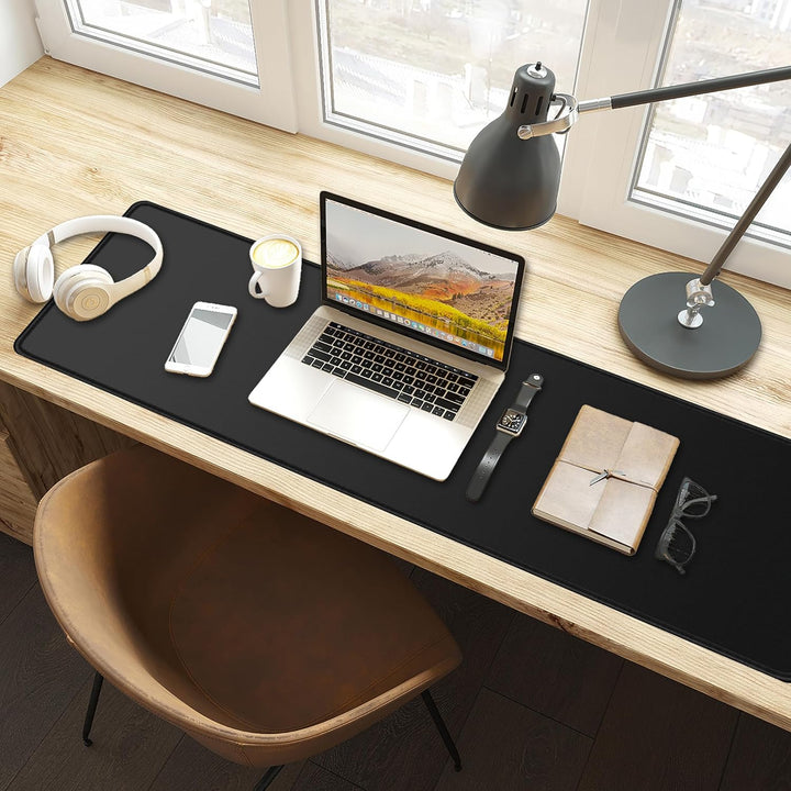 LL-COEUR XXL Schwarz Mauspad Gaming Mouse Mat Laptops Schreibtischunterlage Desk Pad (1200 x 300 x 3