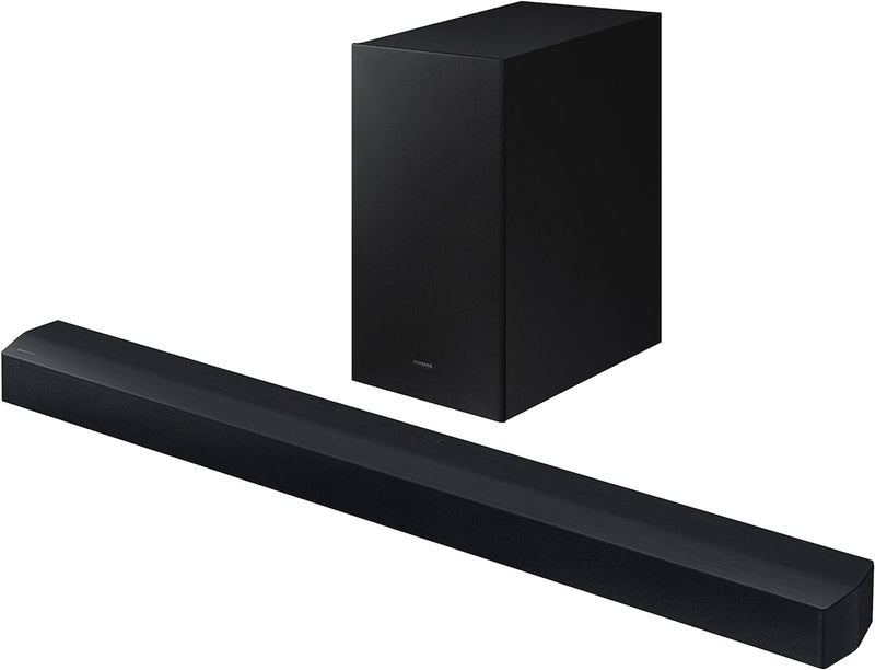 SAMSUNG Soundbar HW-C430/ZF – kabelloser Subwoofer, Dolby Digital 2.1, Spielmodus, Bluetooth 4.2 Pow