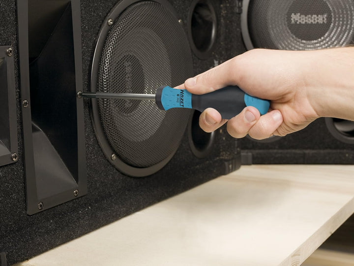 KS Tools 917.0779 1/4 Zoll + 3/8 Zoll + 1/2 Zoll Steckschlüssel-Satz 179-tlg. & HAZET Schraubendrehe
