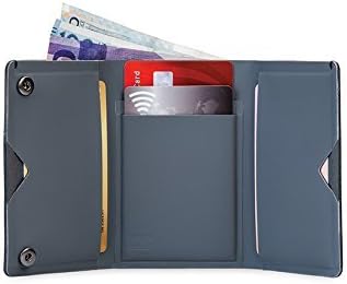 Pacsafe RFIDsafe Tec Slim Geldbörse Trifold, navy (blau) - PAC10625_2_Bleu Marin/606, Navy
