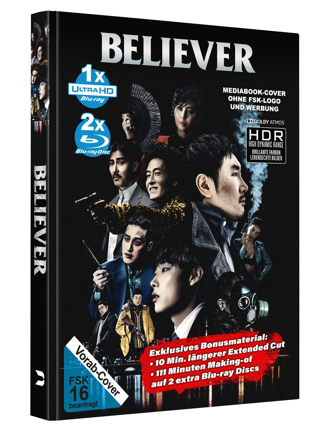 Believer - UHD 3-Disc Limited Edition Mediabook (4K Ultra HD) (+ Blu-ray) (+ Bonus-Blu-ray) (Deutsch