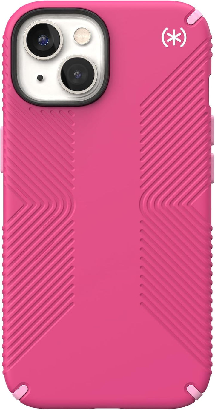 Speck Presidio Grip 2 Case für Apple iPhone 14 / iPhone 13 Digital pink Digital Pink/Blossom Pink/We