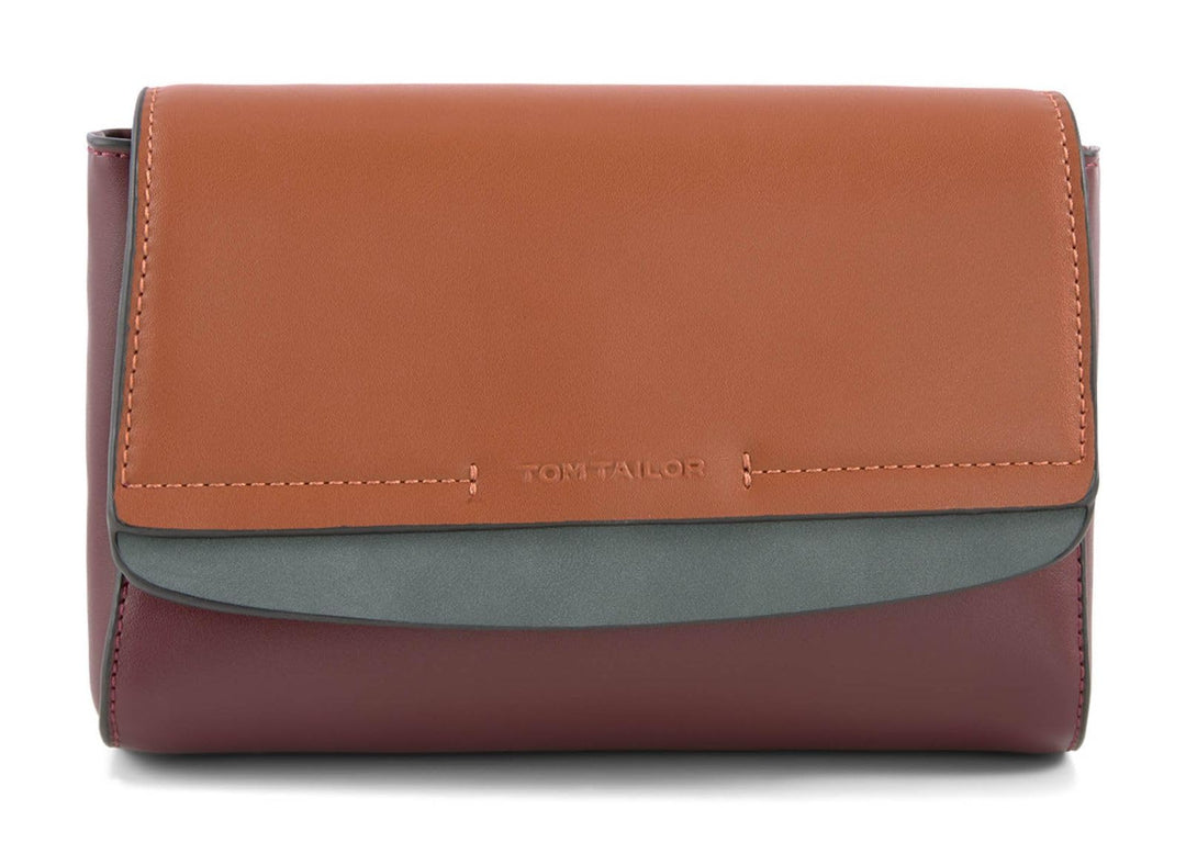 TOM TAILOR Damen Henrietta Umhängetasche Mehrfarbig Rot, Mehrfarbig Rot