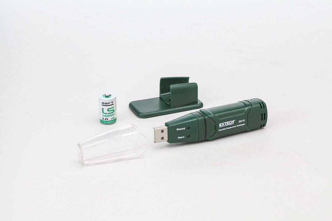 Extech Luftfeuchte- und Temperatur-USB-Datenlogger, 1 Stück, RHT10