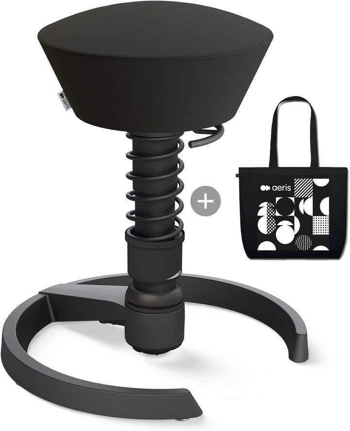 aeris Swopper – Ergonomischer Hocker – Bürohocker höhenverstellbar – Vielseitiger Sitzhocker für ein