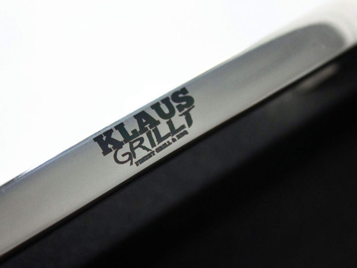 AMT Gastroguss Klaus grillt Gastronorm - Grillplatte GN 1/1 für Induktion by, 53 x 33 cm, 2 cm hoch,