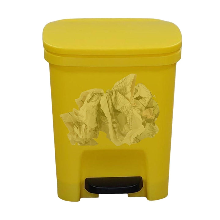 Küchenabfallbehälter, schlanker Mülleimer - Küchenmülleimer mit Soft-Close-Deckel - Soft-Close-Fussp