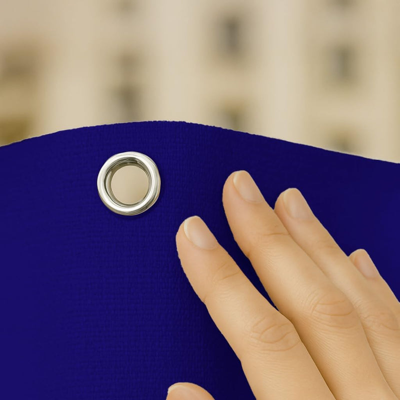 Byour3® Balkon Markisen Sonnensegel Mit Ringen Atmungsaktive Sonnenschutz Baumwolle Geharzt Wasserdi