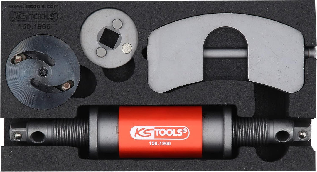 KS Tools 150.1965 Universal Bremskolben-Rückstell-Werkzeug-Satz, 4-tlg Single, Single