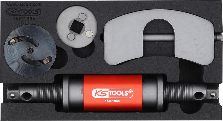 KS Tools 150.1965 Universal Bremskolben-Rückstell-Werkzeug-Satz, 4-tlg Single, Single