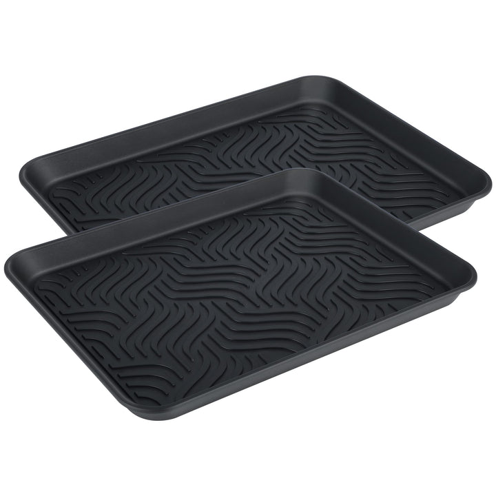 Evangeline Schuhabtropfschale 2er Set, 43 X 33X 3cm Abtropfschale, Schuhabtropfschale Gross für Vers