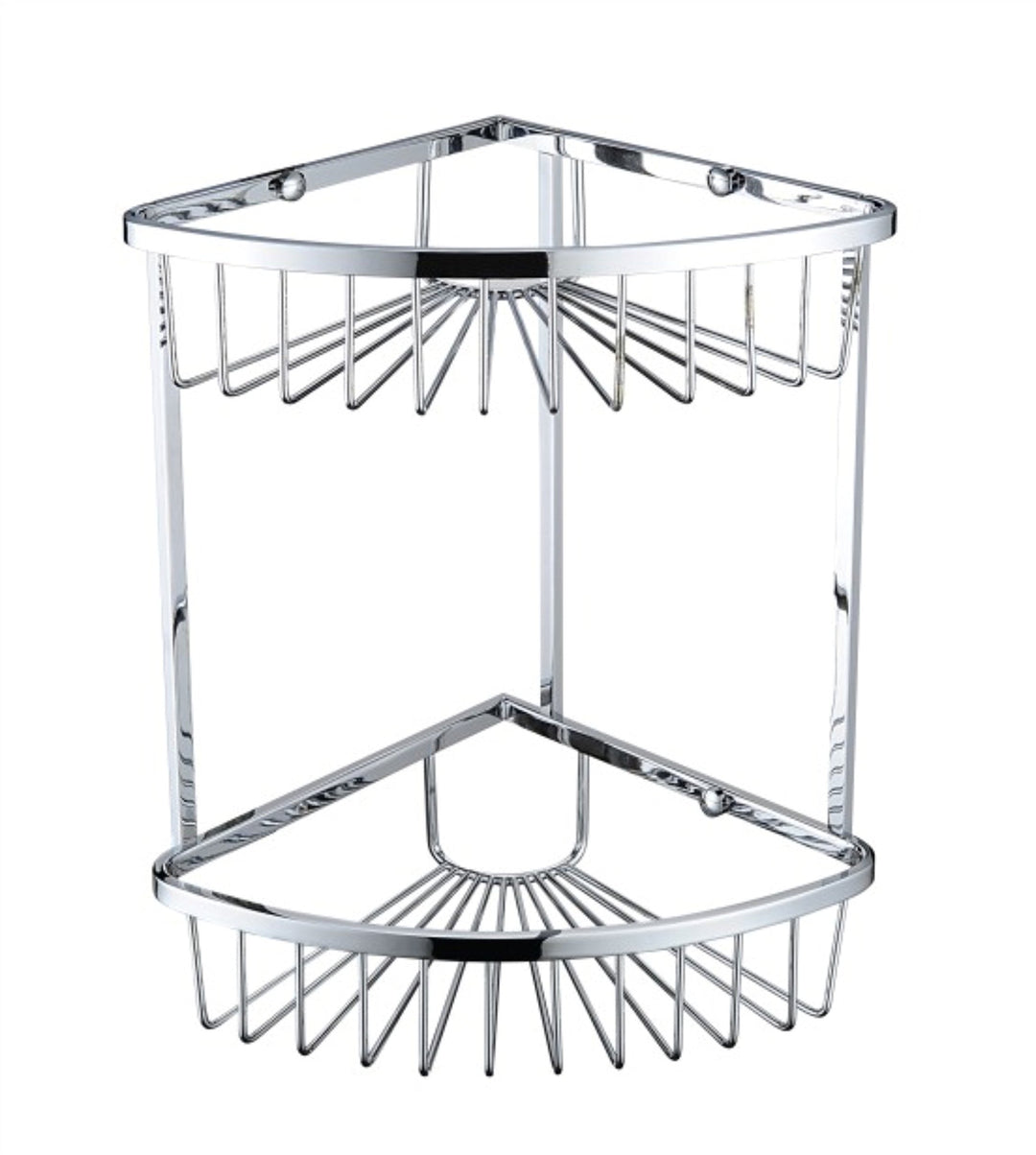 Bristan Comp bask06 C Zwei Feste Kontingent Ecke Drahtkorb, chrom Two Tier, Two Tier
