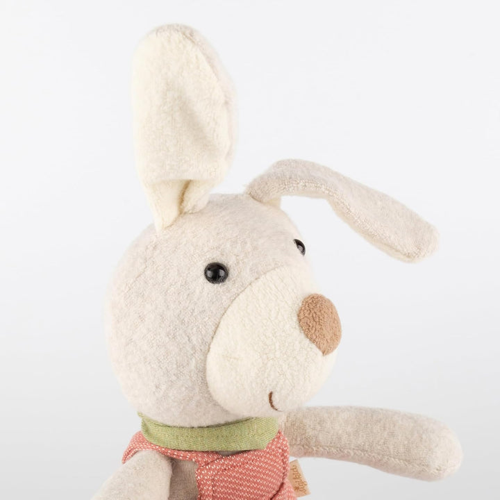 sigikid Kuscheltier Latzhosen Hase, blau Sweety Plüschtier, 30, Blau